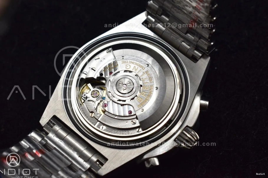 Chronomat 1:1 Black SS Bracelet A7750 42mm Edition B01 Dial Best BLSF on SS 0404